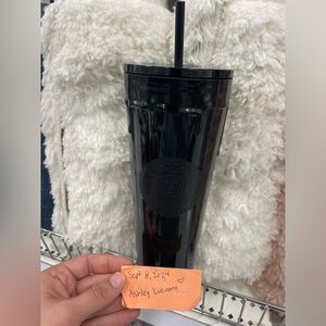 Starbucks 2024 Fall Black Slime Tumbler